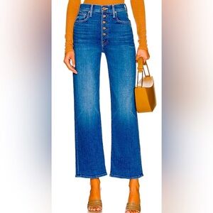 MOTHER Indigo Flare & Wide Leg Jeans